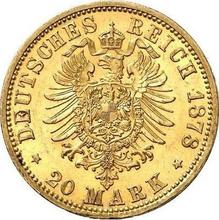 20 Mark 1878 A   "Prussia"