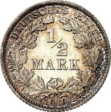 1/2 марки 1919 D  