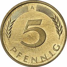 5 Pfennig 1997 A  