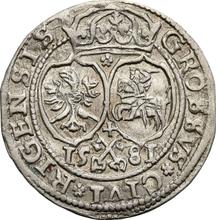 1 grosz 1581    "Ryga"