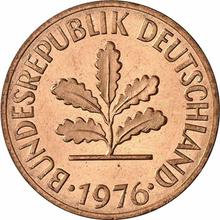 2 Pfennig 1976 J  