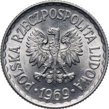 1 złoty 1969 MW  