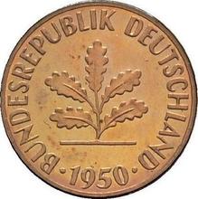 1 Pfennig 1950 D  