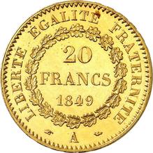 20 franków 1849 A  