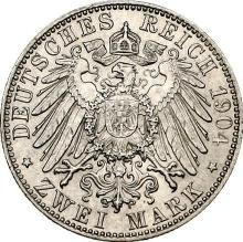 2 марки 1904 D   "Бавария"