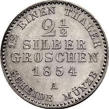 2 1/2 Silber Groschen 1854 A  