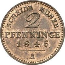 2 Pfennige 1846 A  