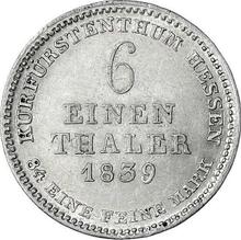 1/6 Thaler 1839   