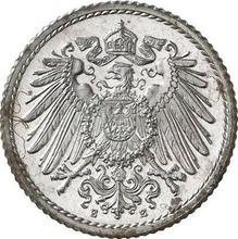 5 Pfennig 1917 E  