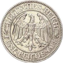 5 Reichsmarks 1927 A   "Roble"