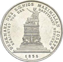 Tálero 1835    "Monumento a Maximilian I"