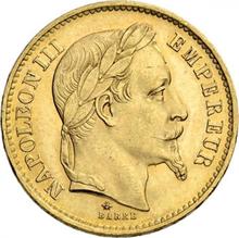 20 francos 1870 A  