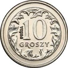 10 groszy 1990    (Pruebas)