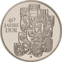 10 Mark 1989 A   "40 years of GDR"