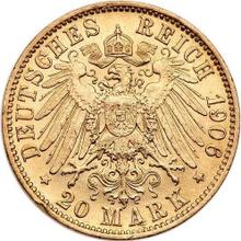 20 marcos 1906 A   "Prusia"