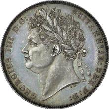 1/2 Krone 1822    (Probe)