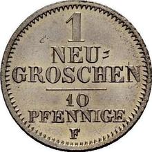 Neugroschen 1855  F 