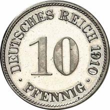 10 Pfennig 1910 F  