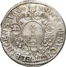 Орт (18 грошей) 1660    "Эльблонг"