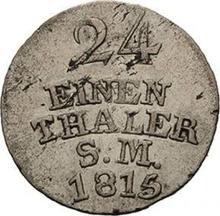 1/24 thaler 1815   