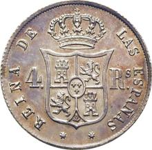 4 Reales 1855   