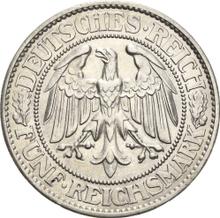 5 Reichsmarks 1932 F   "Roble"