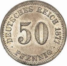 50 Pfennige 1877 D  