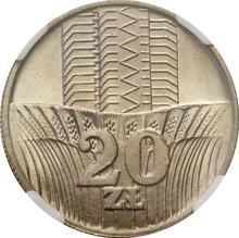 20 Zlotych 1974   