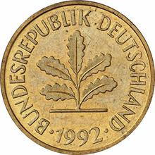 5 Pfennig 1992 G  