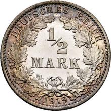 1/2 марки 1919 J  