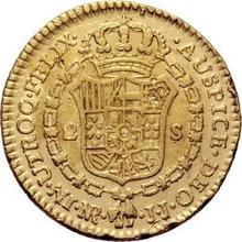 2 escudo 1781 NR JJ 