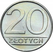 20 Zlotych 1987 MW  