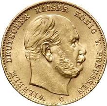 10 marcos 1873 C   "Prusia"