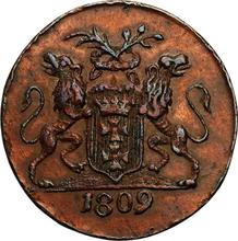1 грош 1809  M  "Данциг"