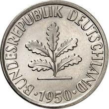 10 fenigów 1950 D  