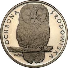 1000 Zlotych 1986 MW  ET "Owl" (Pattern)