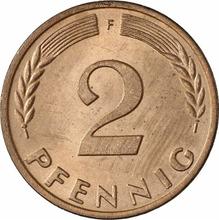 2 Pfennige 1971 F  