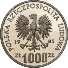 1000 złotych 1985 MW   "Przemysł II" (PRÓBA)