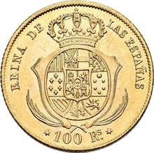 100 réales 1862   