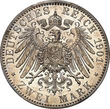 2 марки 1901 A   "Ольденбург"