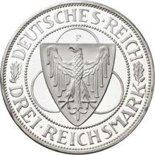 3 Reichsmark 1930 F   "Rhineland Liberation"