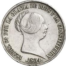 20 réales 1854   