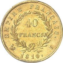 40 francos 1810 K  