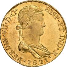 8 escudo 1821 G FS 