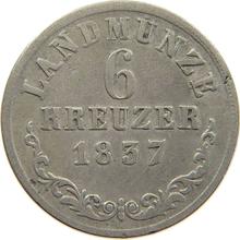 6 Kreuzer 1837  K 