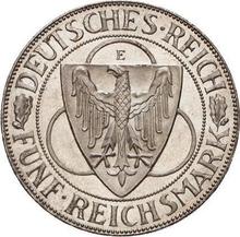 5 Reichsmark 1930 E   "Rhineland Liberation"