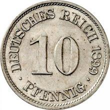10 Pfennige 1899 A  