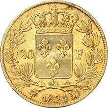 20 франков 1824 MA  
