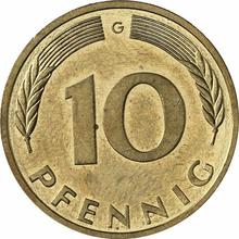 10 fenigów 1996 G  