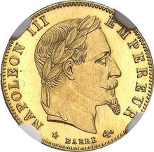 5 francos 1868 A  